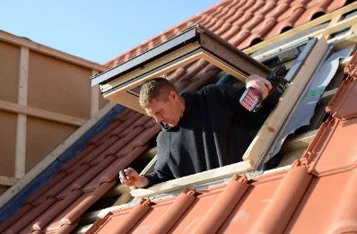 Pose de fenêtres de toit Velux à Saulty